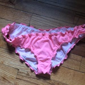 Victoria secret ruffle bikini bottom